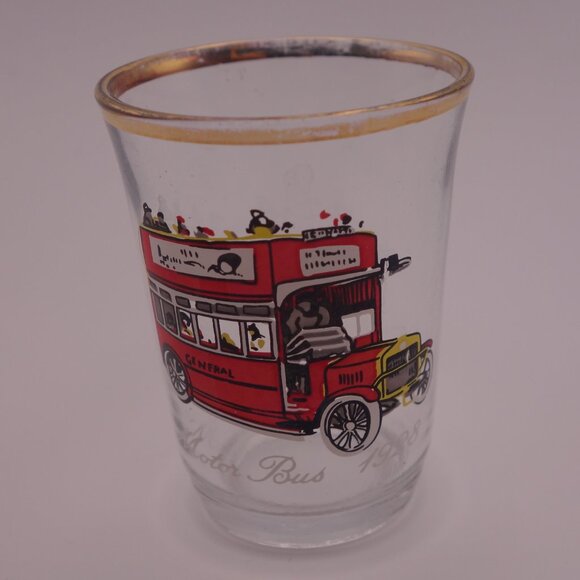 Set of Six Shillibeer Omnibus Hancocks Steam Coach London Omnibus Shot Glasses - Picture 7 of 14